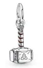 PANDORA x MARVEL Charm Wisiorek "Młot Thora" Srebrny Podgląd zdjęcia produktu 2
