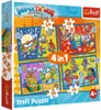 Trefl Puzzle 4v1 Super Zings Things Náhľad obrázku produktu 2