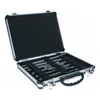An open tool case with drill bits and chisels inside. Podgląd zdjęcia produktu