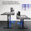 Bureau réglable en hauteur FLEXISPOT QE1 180 x 80 cm, 4 Voir les images du produit 6