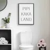 Poster Badezimmer PIPI KAKA LAND DIN A4 Produktbild-Vorschau 3