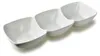 Plat de service en porcelaine BASIC, 3 compartiments, 32,5 Voir les images du produit 1