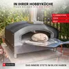 Heidenfeld Gas Pizzaofen Venezia | Pizzastein Cordierit - Produktbild-Vorschau 3