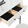 Coiffeuse Flieks avec tabouret rembourré, coiffeuse aspect Voir les images du produit 7
