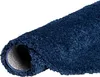 Hochflor Langflor Shaggy Teppich Luxury Denim Blau Rund, Produktbild-Vorschau 4