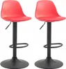 Lot de 2 tabourets de bar CLP Kiel en plastique, réglables Voir les images du produit 2
