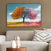 Leinwand Bilder 90x60 cm - Lebensbaum - Natur, Bilder, Produktbild-Vorschau 5