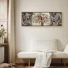 Italienischer Leinwand Leinwandbild - Mosaic Abstract 90x30 Produktbild-Vorschau 2