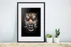 MuchoWow® MuchoWow® Gerahmtes Poster Tiger - Ziegelstein - Produktbild-Vorschau 4