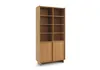 BETTSO Bücherregal SUNA Japandi Standregal Eiche Caramel Produktbild-Vorschau 1
