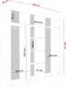 KIER FURNITURE Mehrzweckschrank RETRO 1 200 - Weiß Produktbild-Vorschau 3