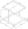 AXI Lily Sandkasten mit Dach Anthrazit/Braun, Betthimmel, Produktbild-Vorschau 3