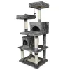 Kratzbaum für Katzen, 145 cm Katzenbaum Kletterbaum Produktbild-Vorschau 5