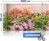 Balkonsichtschutz, Blumen, 5 m x 85 cm Produktbild-Vorschau 4