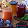 WELLGRO 50x Einmachgläser mit Schraubdeckel schwarz - 417ml Produktbild-Vorschau 6