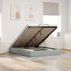 vidaXL Lit ottoman sans matelas gris clair 140x200 cm Voir les images du produit 6