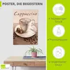 ARTland Poster Cappuccino - Kaffee Größe: 90x130 cm Produktbild-Vorschau 2