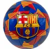 A close-up of a FC Barcelona official licensed soccer ball. Produktbild-Vorschau
