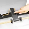 Verstellbare Babywippe mit Spielbogen – Leinenstoff - grau Produktbild-Vorschau 12
