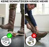 Stiefelknecht mit Anti-Rutschnoppen + Fersenschutz - Produktbild-Vorschau 5