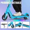 Elektroscooter Kinder mit LED Digitalanzeige, klappbar Produktbild-Vorschau 9