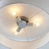Lindby Deckenlampe Gordana, Ø 57 cm, weiß, rund, Textil Produktbild-Vorschau 6