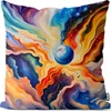 VOID New Age Planet Plakat Weltall Kissenbezug Kissenhülle Produktbild-Vorschau 1