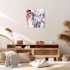 Bild auf Leinwand - Leinwandbild - Zebra Tiere Natur bunte Produktbild-Vorschau 7