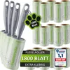 WELLGRO Fusselrolle Tierhaare 20 Rollen mit 1800 Blatt 4 Produktbild-Vorschau 1