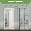 Magnetická síť proti hmyzu na terasové/balkonové dveře bez Náhled obrázku produktu 2