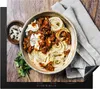 KitchenYeah© Herdabdeckplatte Spaghetti mit Mozzarella , Produktbild-Vorschau 1