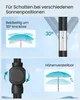SONGMICS Sonnenschirm ∅200 cm, Strandschirm, Sonnenschutz Produktbild-Vorschau 4