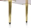 OKWISH Commode 120x40x80 cm - 6 Tiroirs, Poignées Dorées - Voir les images du produit 9