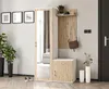 AX LIVING Garde-robe avec miroir Magnola - 100cm de large, Voir les images du produit 1