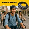 People riding bicycles in a city street. Produktbild-Vorschau