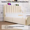 Postel s čalouněnou konstrukcí, jednolůžko, čalouněné čelo Náhled obrázku produktu 5