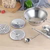 Passiersieb Passiergerät aus Edelstahl 3 Siebeinsätzen Produktbild-Vorschau 3