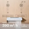 Klarstein Purista Force podskrinkový digestor, 60 cm Náhľad obrázku produktu 4