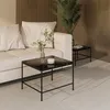 Stoleček kávový stolík Vicco Ramio Černý mramor 60 x 60 cm Náhled obrázku produktu 7
