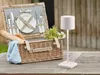 Tischleuchte FERNANDEZ 38cm Weiß Produktbild-Vorschau 1