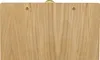 Clipboard drewniany DĘBOWA podkładka A5 ze ZŁOTYM klipsem Podgląd zdjęcia produktu 5