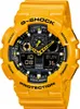 A bright yellow Casio G-Shock watch is shown against a white background. Anteprima dell’immagine prodotto