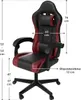 Ergonomická herní židle, černá/červená, polštářky, Náhled obrázku produktu 7
