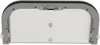 A product shot of a gray and white plastic pass-through. Produktbild-Vorschau