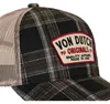 Von Dutch Trucker Mesh Snapback Pet - KARO, bruin/beige Productafbeelding-voorbeeld 5