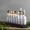 Weihnachtsdekoration KERZENSTÄNDER LUCIATÅG E10 7X3W Holz Produktbild-Vorschau 20
