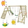 Balançoire en bois Wickey Smart Shake avec toboggan et Voir les images du produit 2