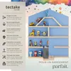 Étagère murale Mylittle Story pour jusqu'à 50 Tonies - bleu Voir les images du produit 2