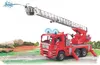 A toy fire engine with a ladder extended, spraying water. Náhled obrázku produktu