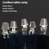 Nachttischlampe mit Touch Steuerung, Dekorative Thinker Produktbild-Vorschau 4
